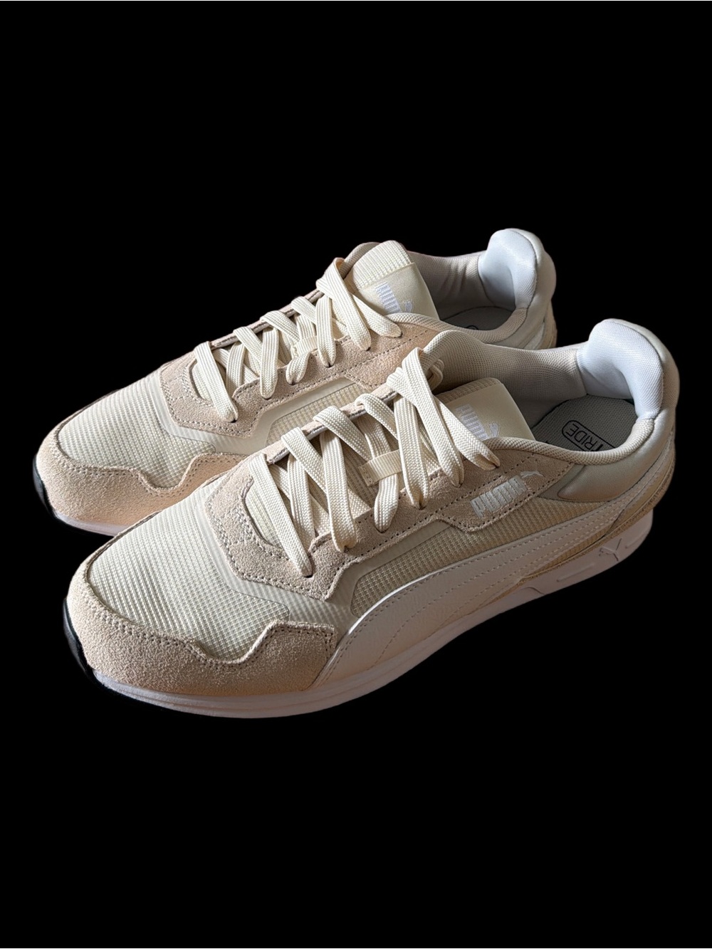 Puma ST Miler Beige/White Mens size 11 *NEW* - Picture 2 of 11